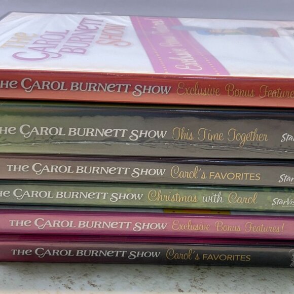 The Carol Burnett Show DVD Lot of 6 This Time Together Christmas Carol Favorites - Picture 2 of 8